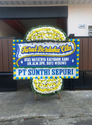 Papan Bunga Duka di Darmareja